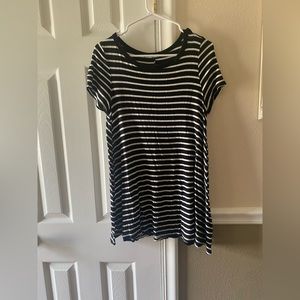 Striped T-Shirt Dress